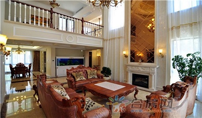 平美式别墅装修效果图